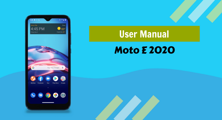 Moto E 2020 User Manual