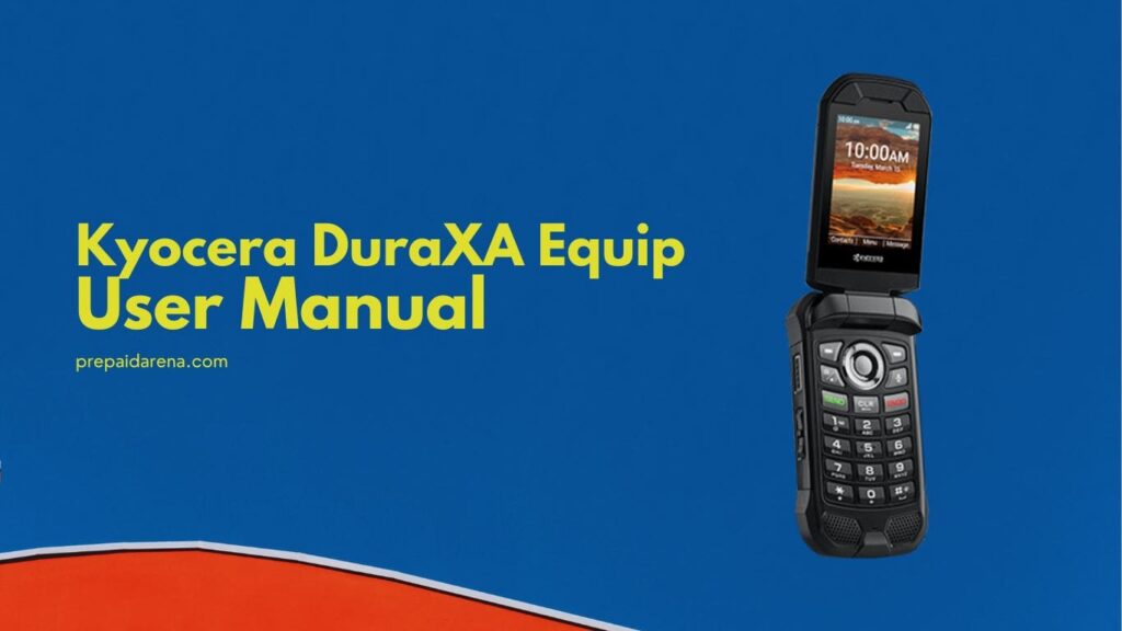 Kyocera DuraXA Equip user manual