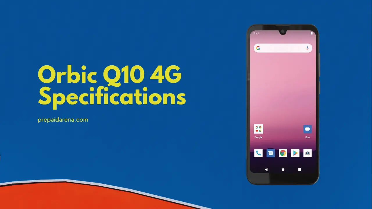 Orbic Q10 4G Specification